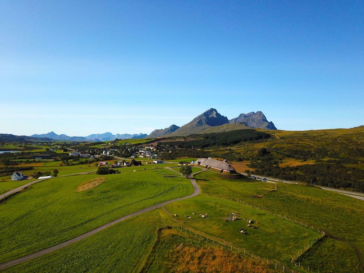 Midnight Sun View Lofoten Vila Leknes Exterior foto