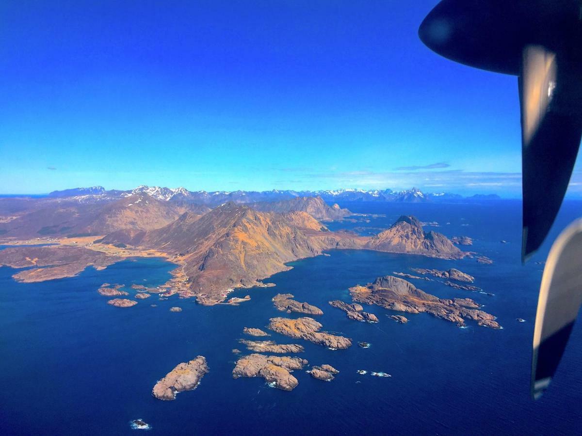 Midnight Sun View Lofoten Vila Leknes Exterior foto