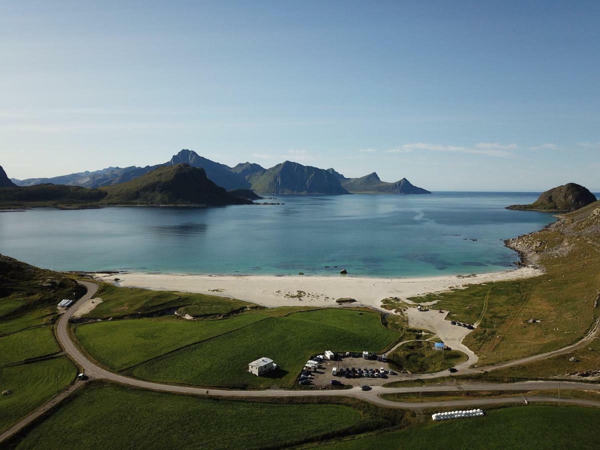 Midnight Sun View Lofoten Vila Leknes Exterior foto