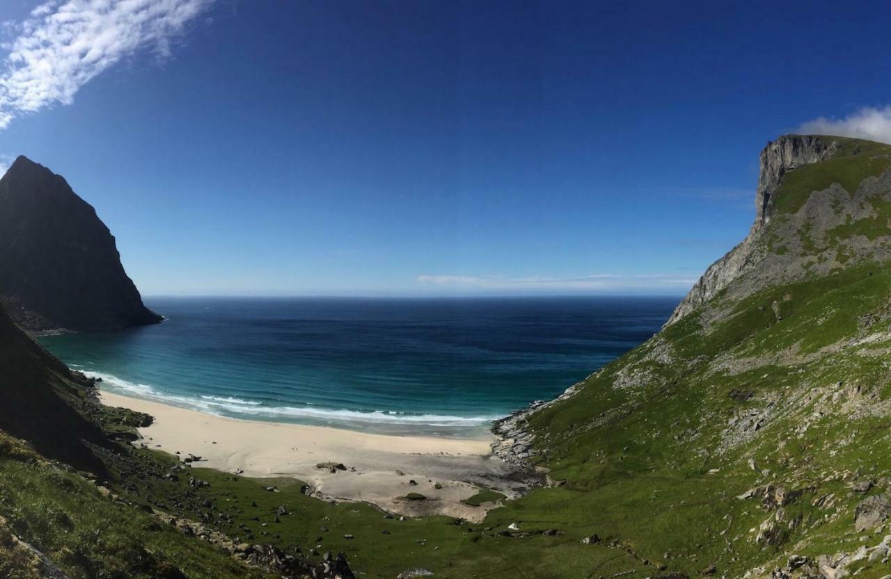 Midnight Sun View Lofoten Vila Leknes Exterior foto