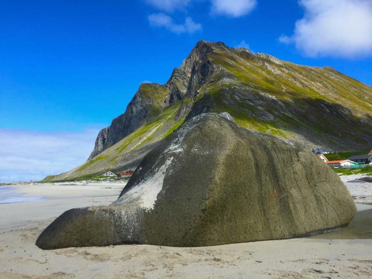 Midnight Sun View Lofoten Vila Leknes Exterior foto