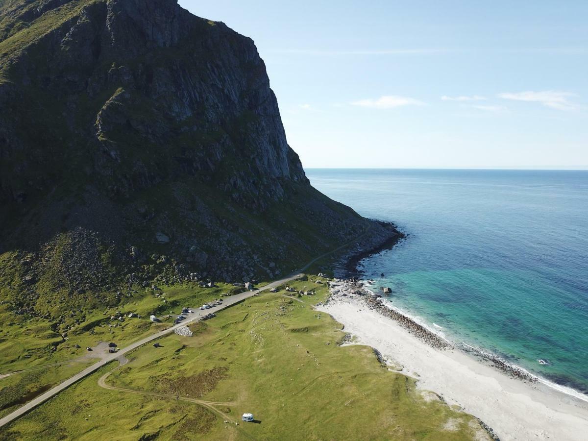 Midnight Sun View Lofoten Vila Leknes Exterior foto