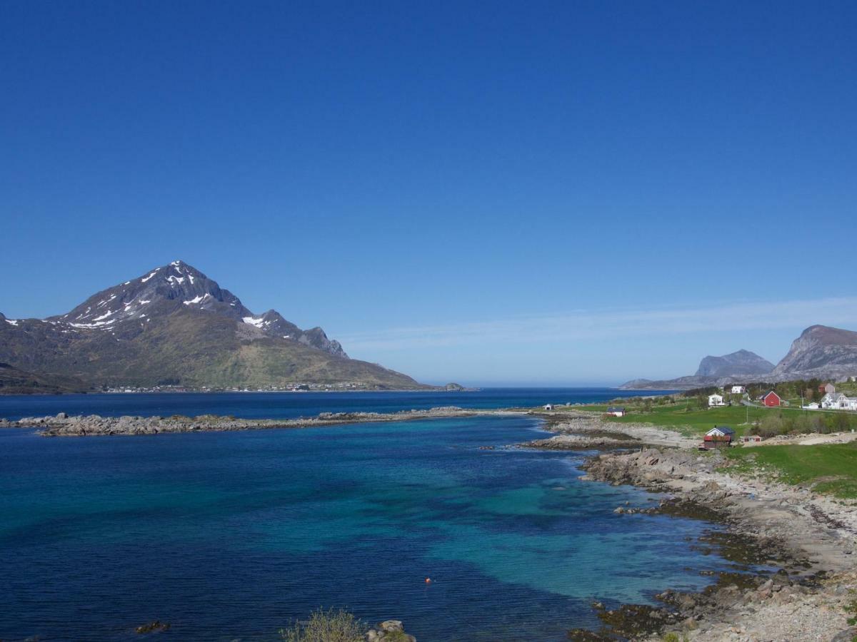 Midnight Sun View Lofoten Vila Leknes Exterior foto